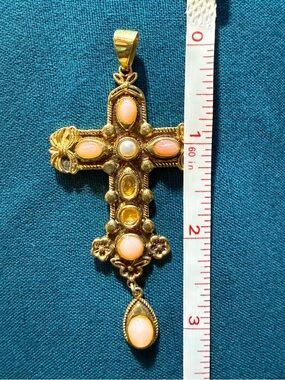 ✨ JTV Statement Cross Pendant (Pendant Only) | Festival / Boho Glam | READ ✨